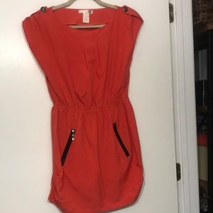 Coral pocket dress - women’s - juniors